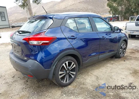2020 Nissan Kicks Sv Xtronic Cvt z USA, uszkodzony, nr VIN 3N1CP5CV3LL484673